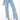 Front View Infinity Butterfly Detail Mid Rise Wide Leg Denim