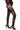 Side View Inked Sequin Applique Mesh Legging