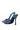 Detail View Interlocking Embellished Denim Slingback Stiletto Pump