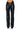 Back View Invest In Me Faux Leather Flare Leg Belted Pant