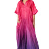 Front View Isla Ombre Oversized Satin Jumpsuit