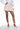 Front View Isle Pleated Mini Skirt