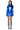 Extra View It Girl Metallic Mini Dress In Royal Blue