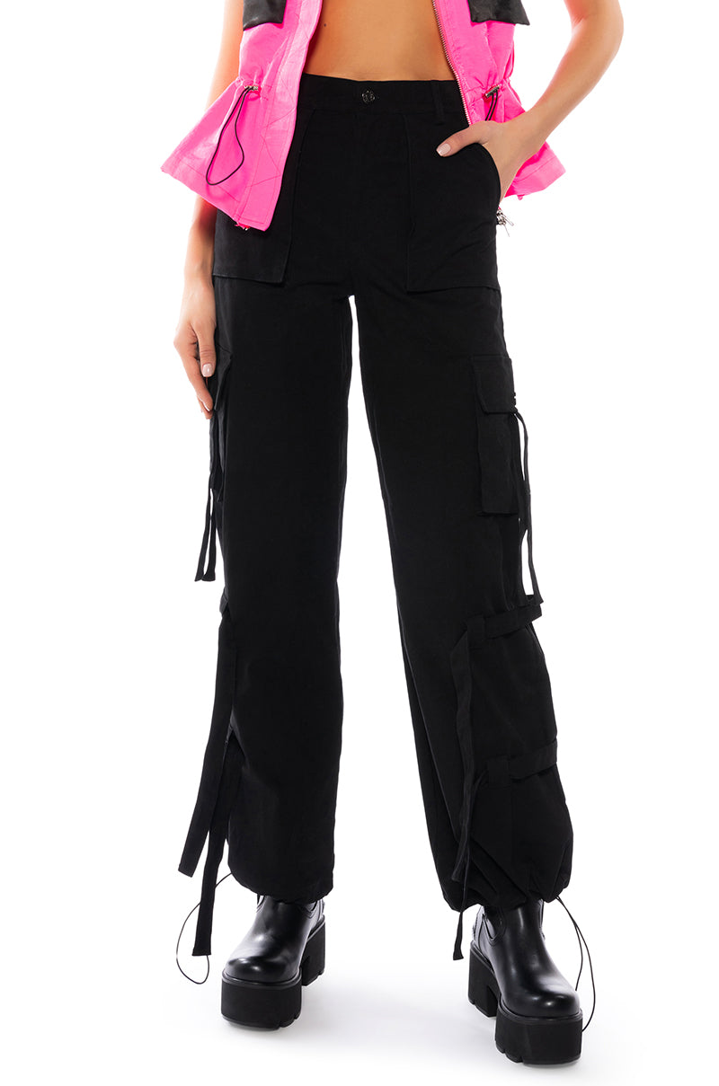 Front View It Is Back Cargo Pants