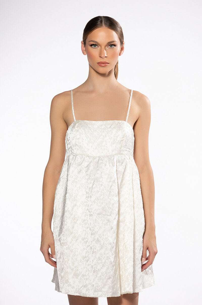 Back View It Was A Dream Babydoll Mini Dress