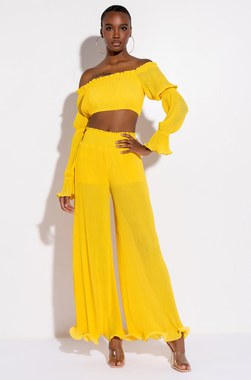 Side View It Was Fun Palazzo Pant