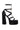 Side View Italia Chunky Embellished Sandal In Black