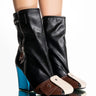 Front View Its A Look Multi Colored Chunky Bootie