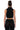 Extra View Its A Wrap Macrame Mesh Sleeveless Mock Neck Top