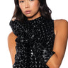 Front View Its An Illusion Fingerless Gloves