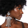 Front View Its Called Fashion Oversized Statement Earring