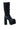 Side View Its Fate Embellished Knee High Buckle Boot In Black