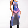 Front View Its Getting Hot In Here Midi Dress