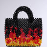 Side View Its Hot In Here Beaded Bag