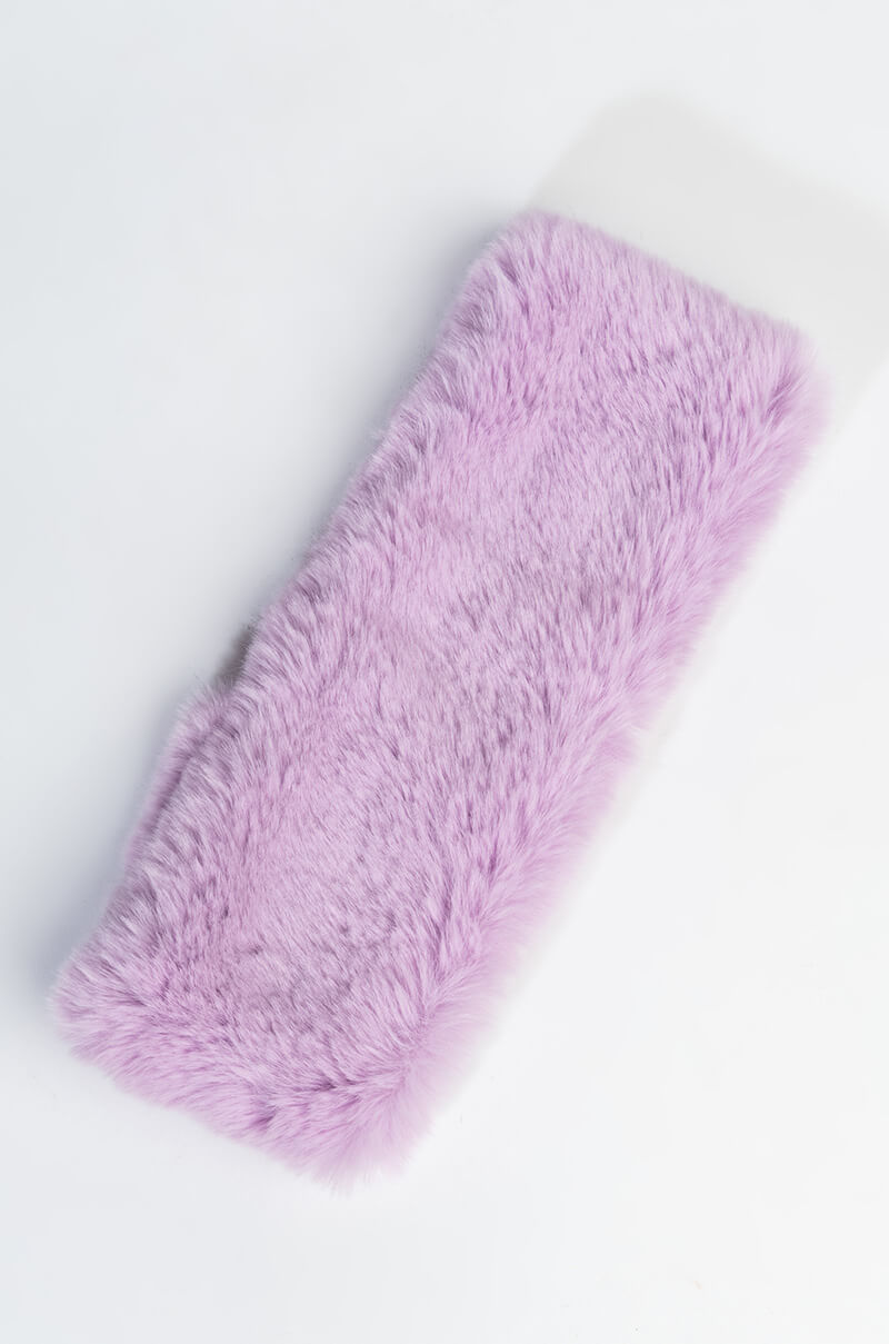 Back View Its So Fluffy I Could Die Lilac Headband 1