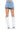 Extra View Its The Remix Asymmetrical Denim Mini Skort