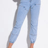 Front View Its Your Time Relaxed Fit Denim Jogger