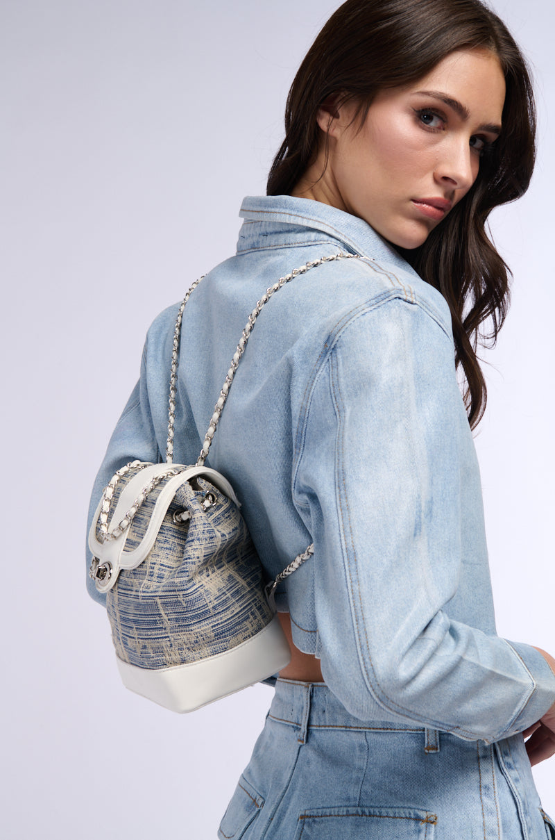 IVY DENIM BACKPACK view 0