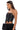 Side View Ivy Patchwork Denim Corset