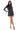 Side View Jacie Mock Collar Knit Mini Dress