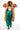 Extra View Jade Wide Leg Satin Trouser