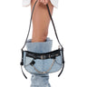 Front View Jayde Denim Purse