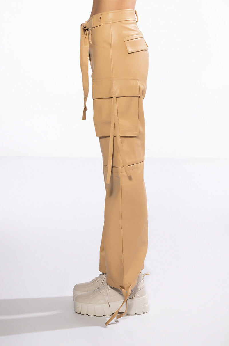 Extra View Jazz Faux Leather Jogger view 6