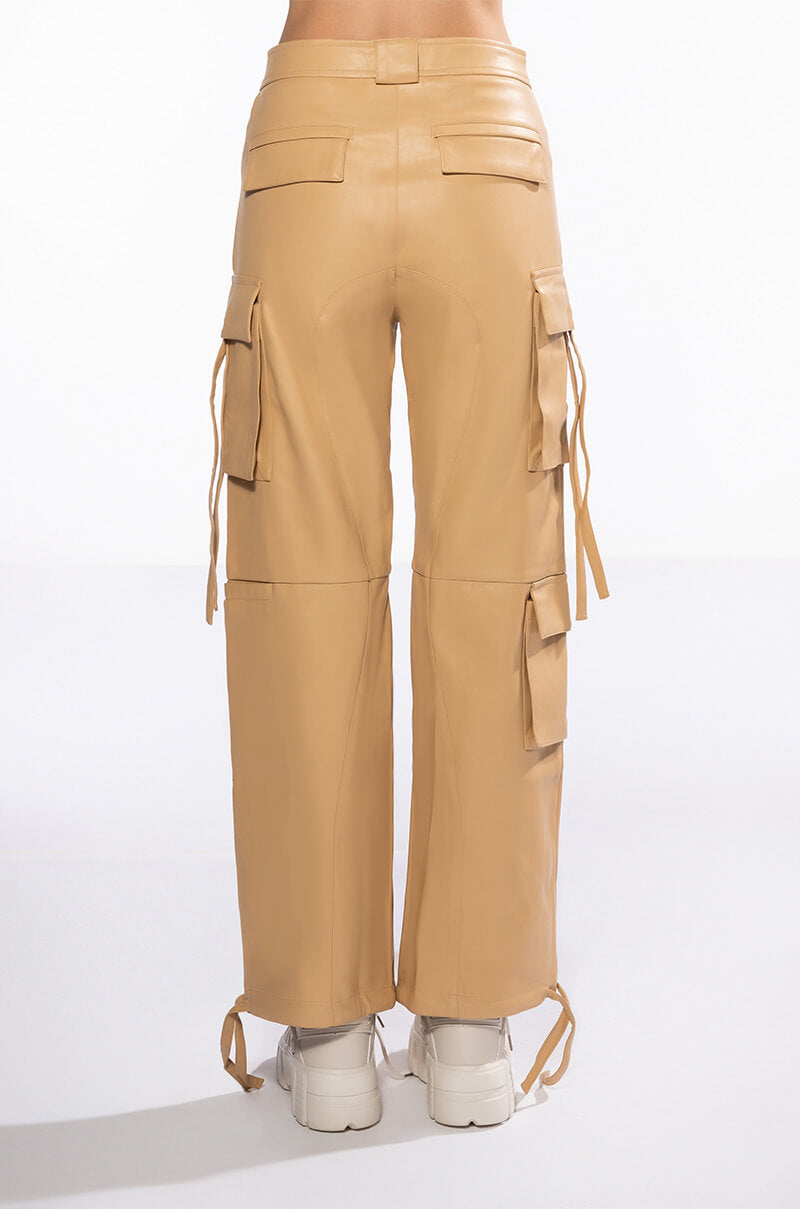Extra View Jazz Faux Leather Jogger view 7