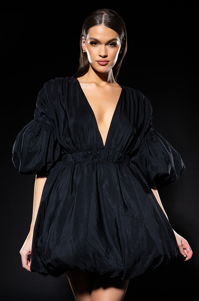 Front View June Pillow Mini Dress