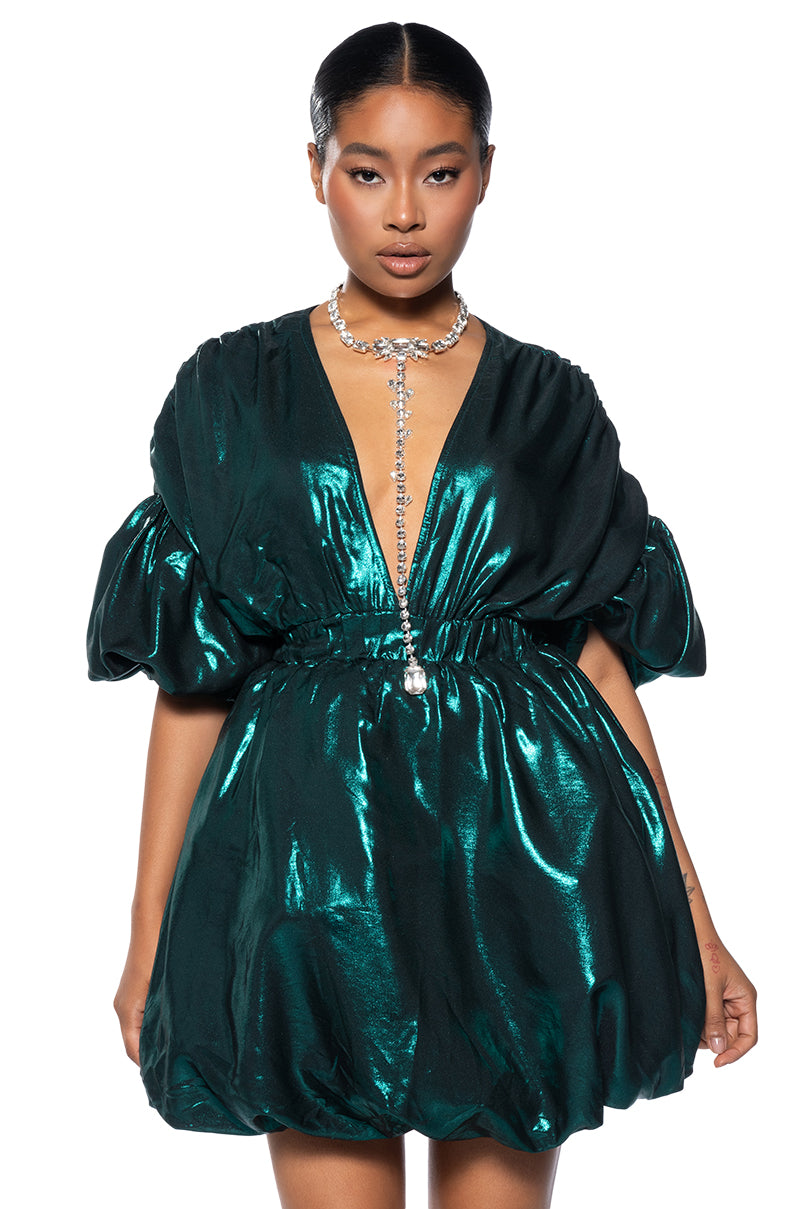 Front View June Pillow Mini Dress