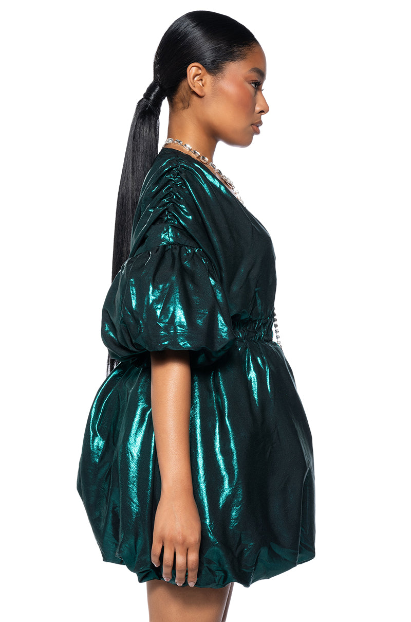 Full View June Pillow Mini Dress