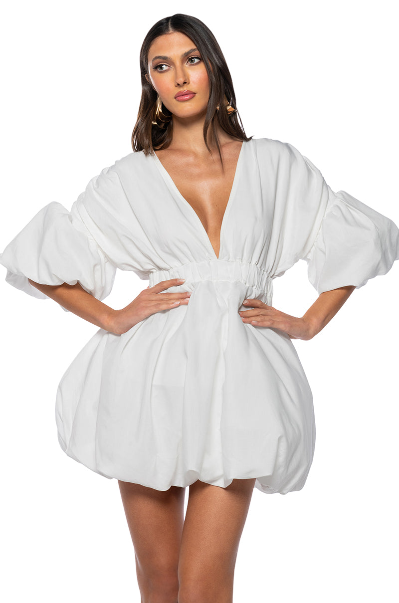 Front View June Pillow Mini Dress
