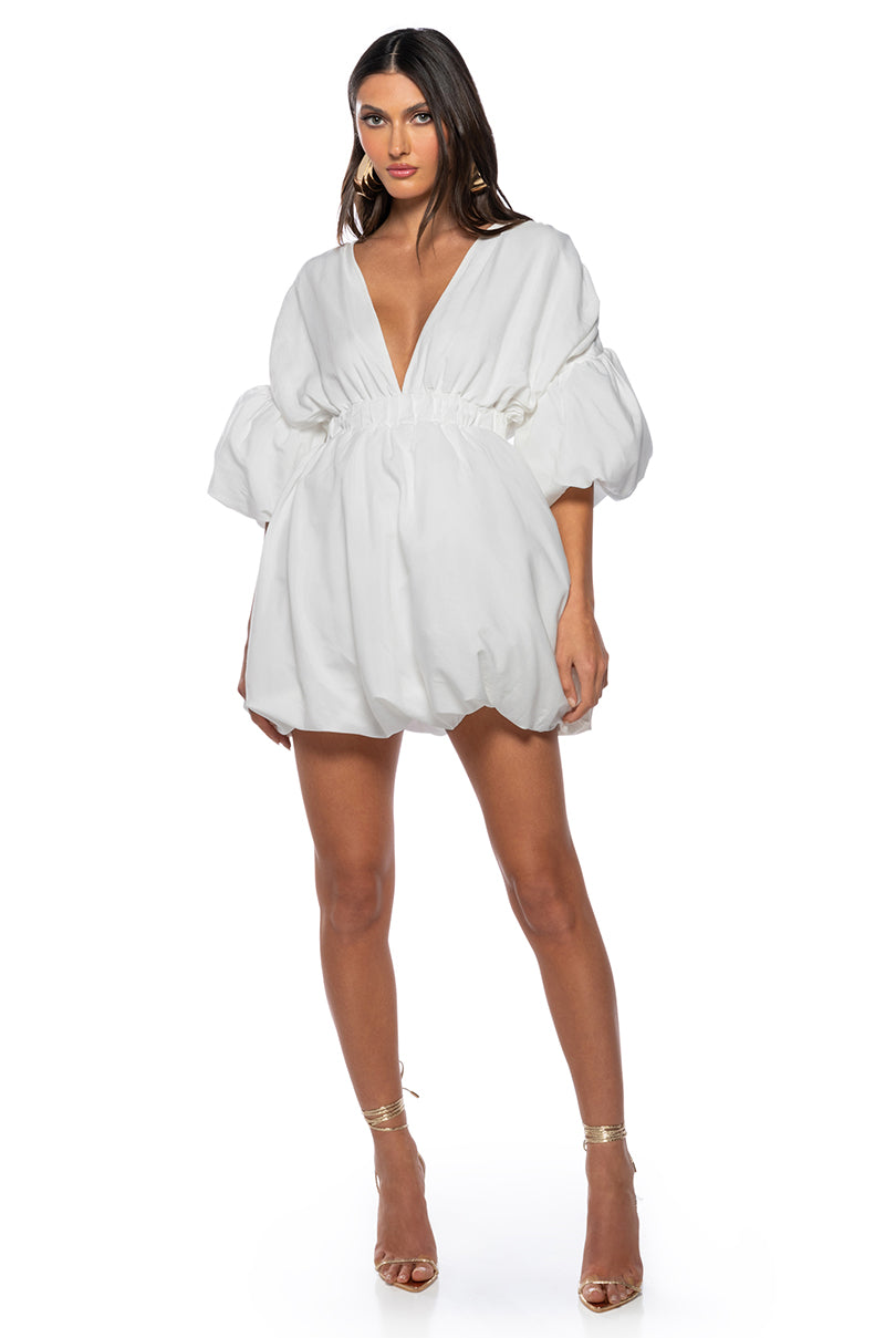 Side View June Pillow Mini Dress