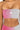 Detail View Kappa Womens 222 Pontlanak Tube Top in Pink Multi