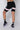 Back View Kappa Womens Football Eve Biker Short in Black Multi