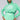 Front View Kappa Womens Pop Elanta Hoodie in Green