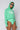 Detail View Kappa Womens Pop Elanta Hoodie in Green