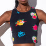 Front View Kappa Womens Vaca Maluka Crop Top