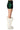 Extra View Karolina Metallic Green Mini Cargo Skirt