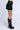 Extra View Karolina Metallic Green Mini Cargo Skirt