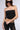 Side View Kat Lace Up Denim Corset