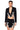 Front View Katy Embellished Cropped Blazer