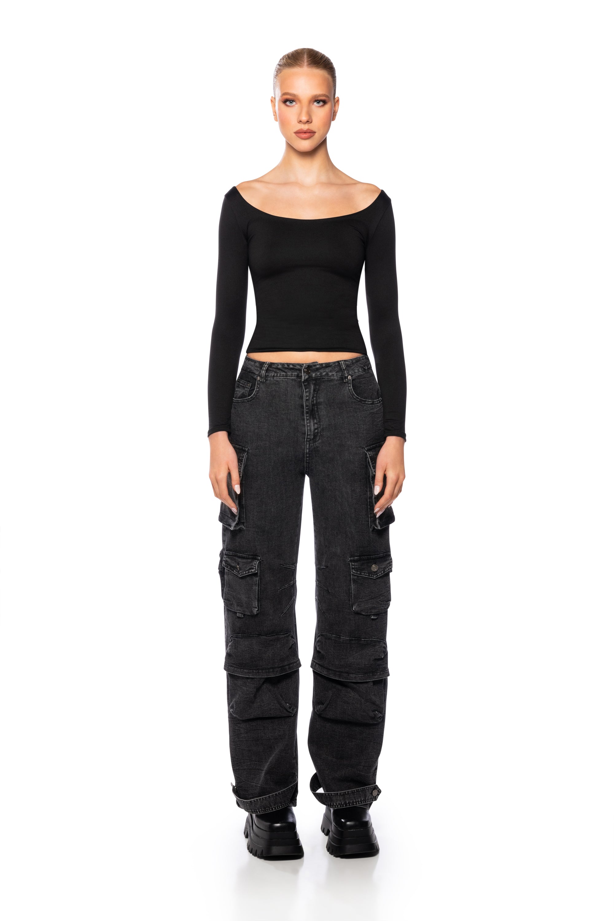 Extra View Kaya Double Layer Long Sleeve Top