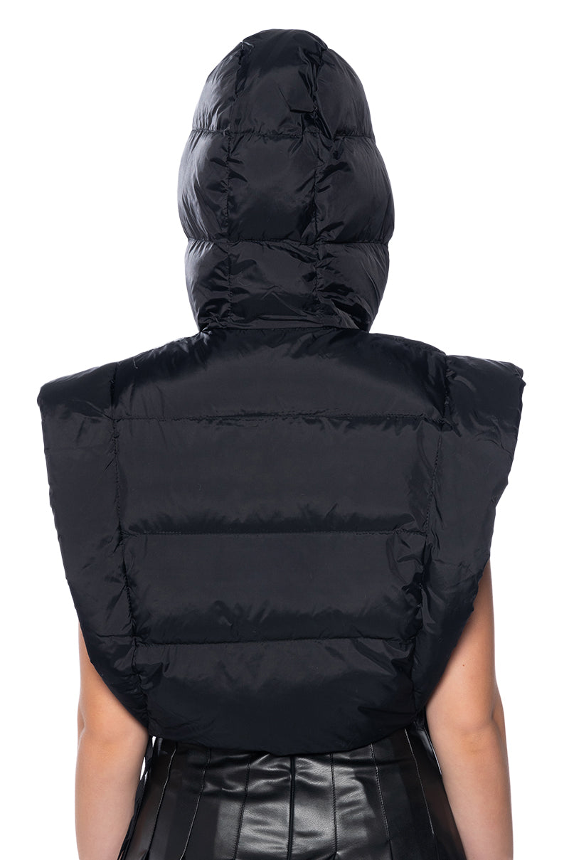 Full View Keep It Casual Self Tie Puffer Vest 4