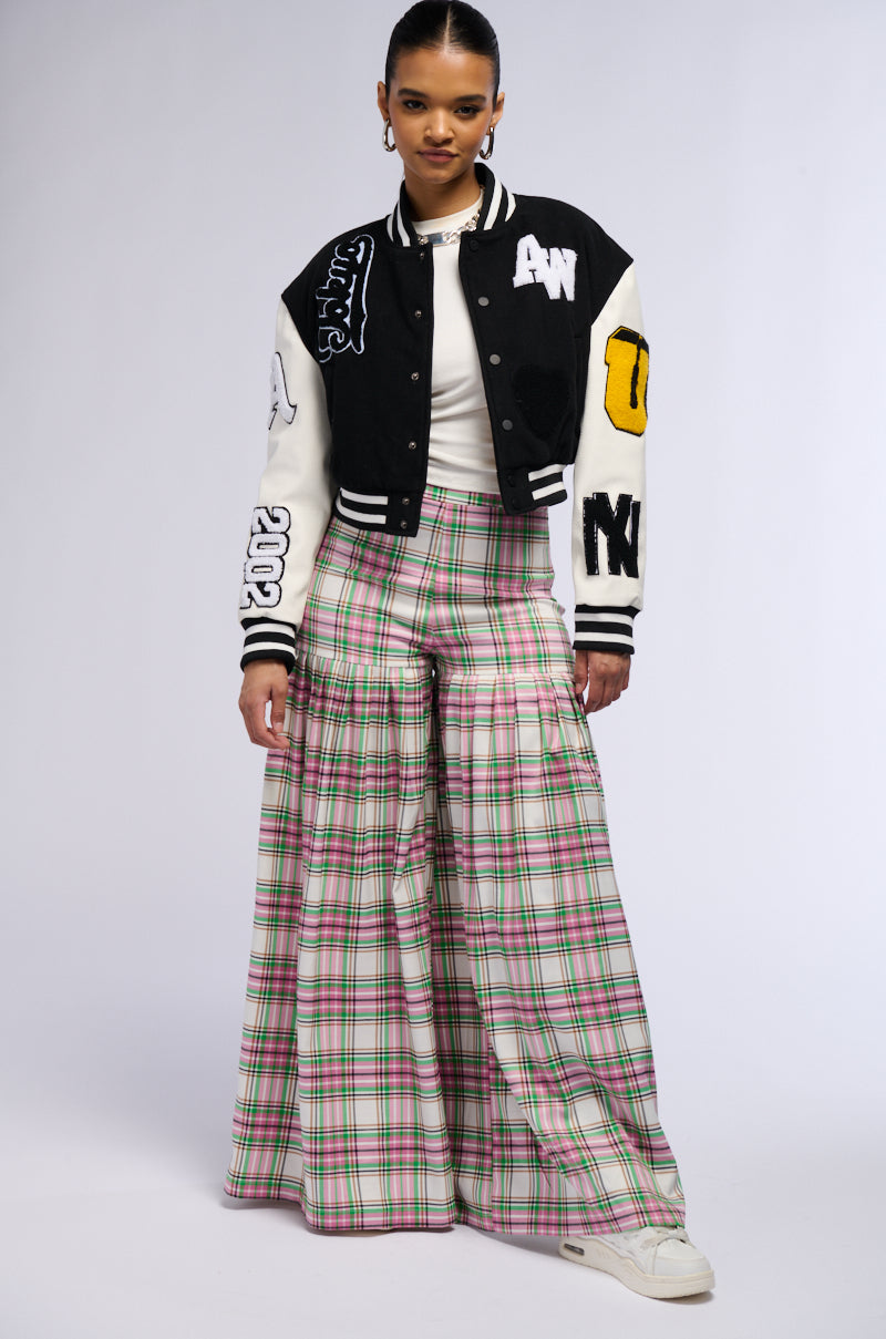 Extra View Keep It Classic Patch Varsity Jacket
