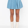 Front View Keep It Cute Pleated Mini Skirt