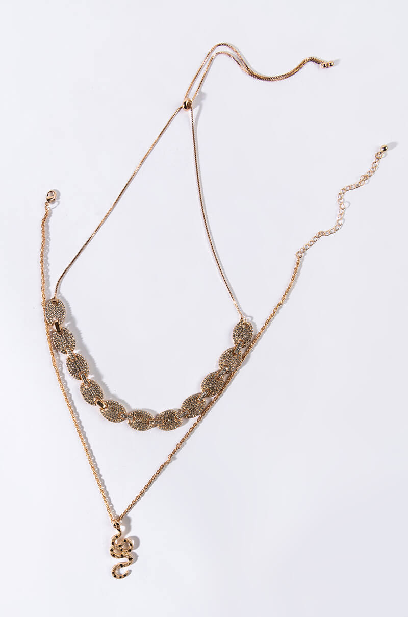 Side View Keepn It Real Choker Set