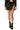 Side View Kelly Camo Print Wrap Waist Mini Skirt