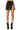 Detail View Kelly Camo Print Wrap Waist Mini Skirt