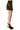 Full View Kelly Camo Print Wrap Waist Mini Skirt